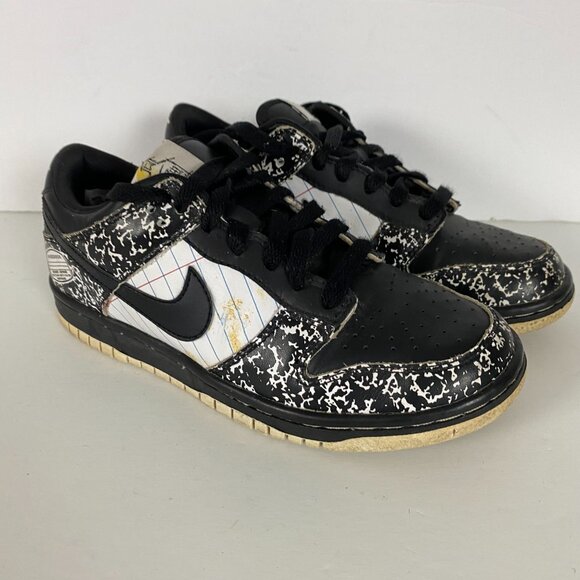 Nike Dunk Low Premium GS Nikebook Shoes Sneakers 310569 009 Size 4.5Y / Womens 6 - Picture 2 of 16